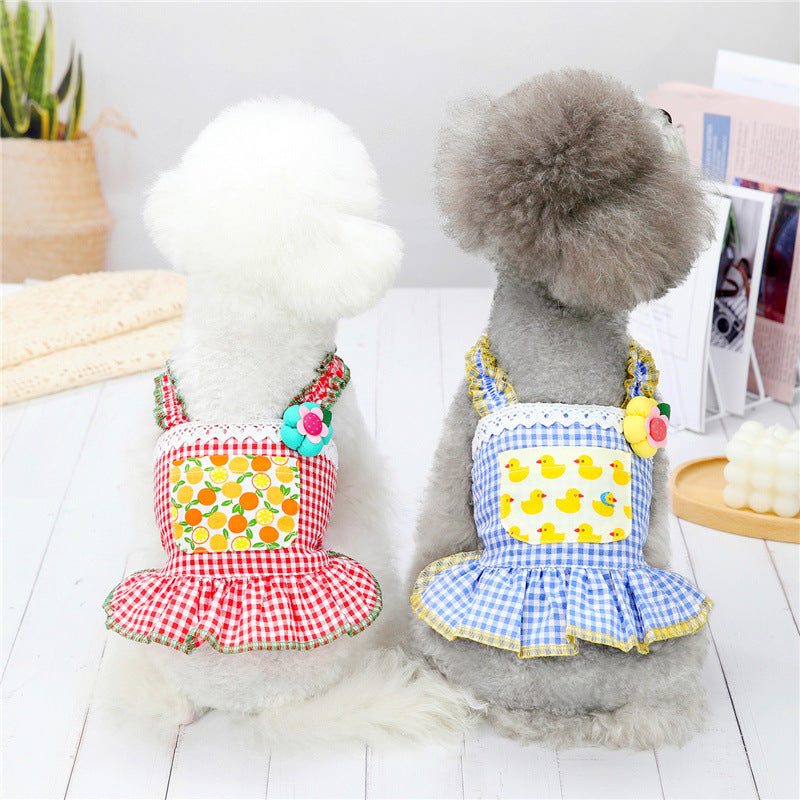 Summer Flower Sling Skirt