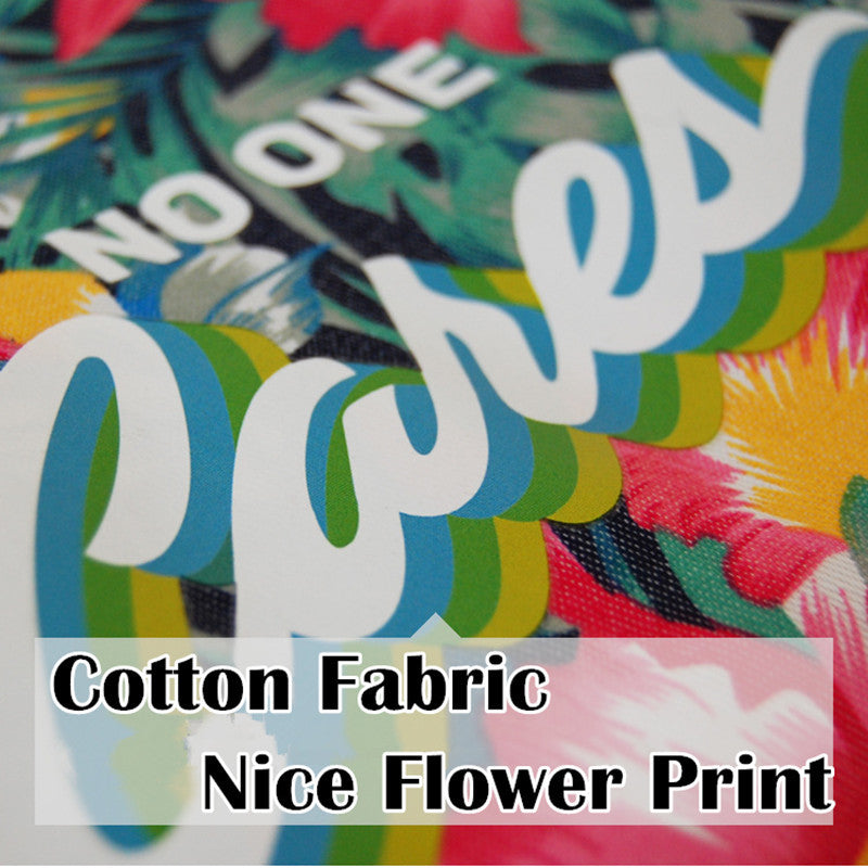 Floral Stretch Printed Two-legged Jacket
