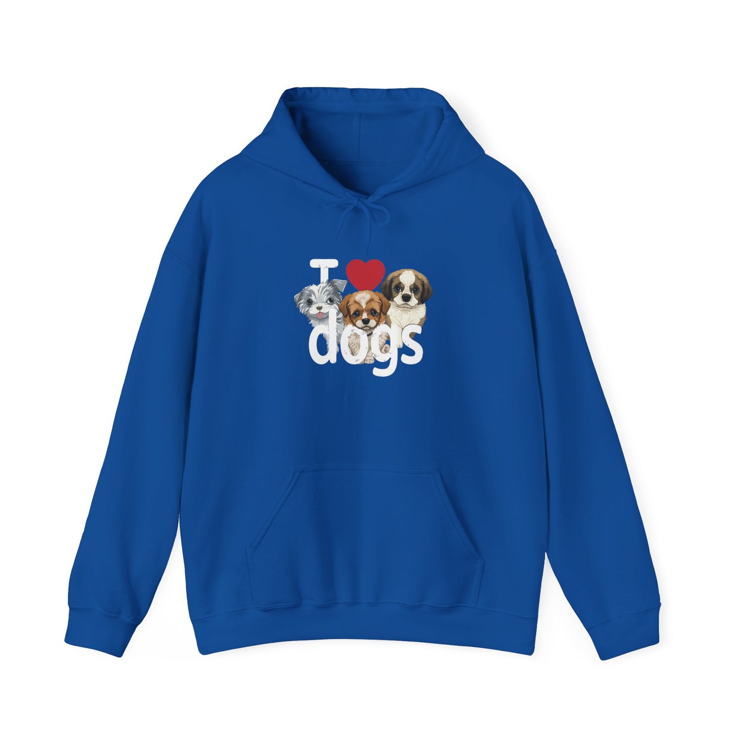 I Love Dogs Hoodie