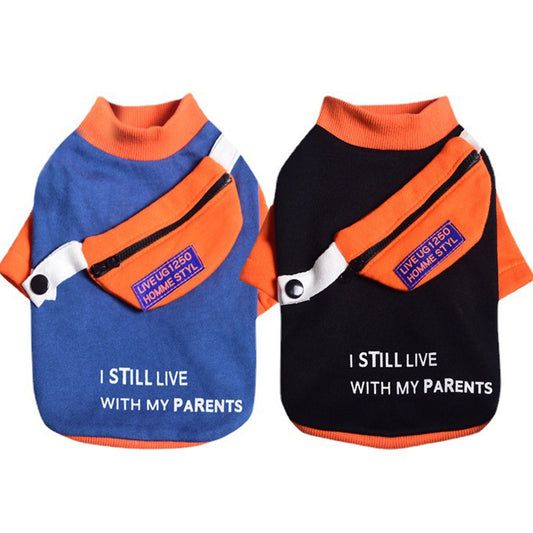 Two-legged Sweater with Detachable School Bag
