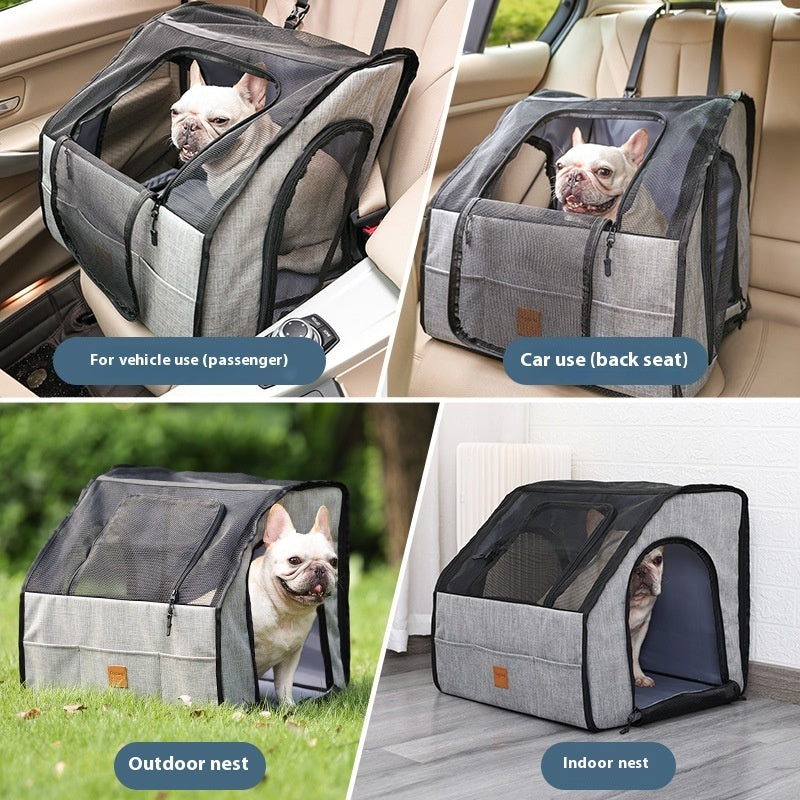Portable Foldable Car Travel Cage