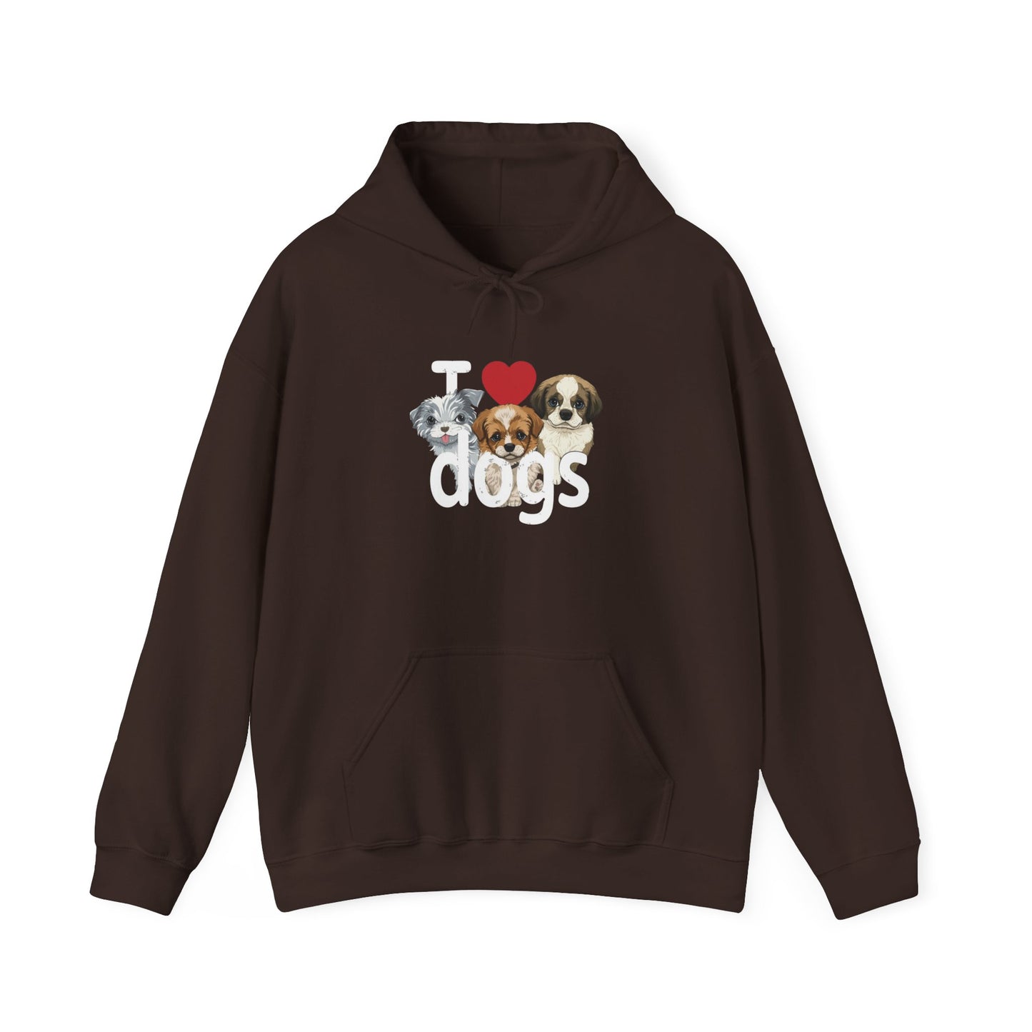 I Love Dogs Hoodie