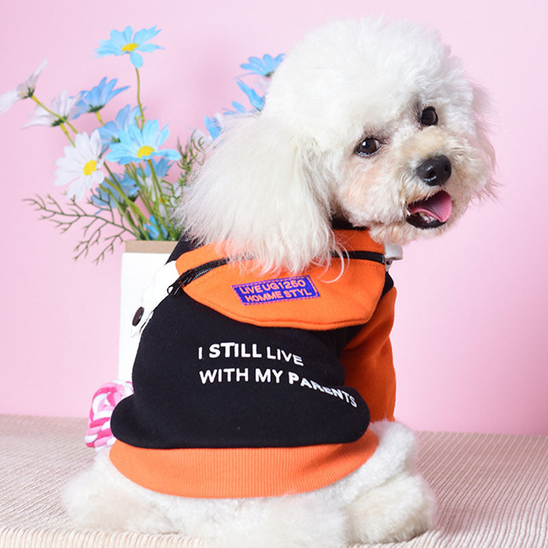 Two-legged Sweater with Detachable School Bag