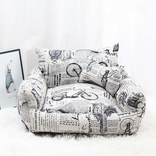 Pristine Canvas Sofas