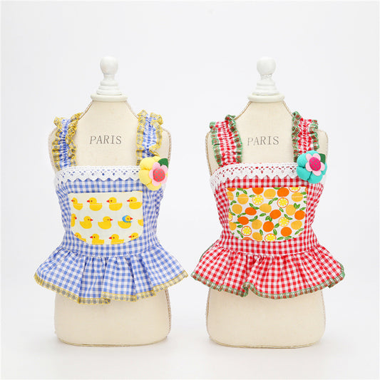 Summer Flower Sling Skirt