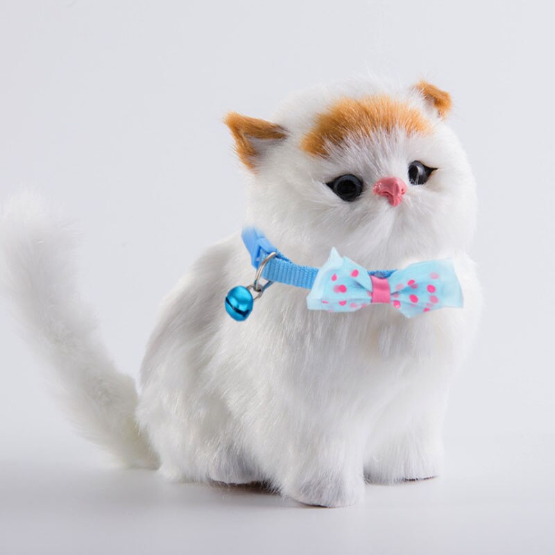 Polka Dot Bow Collar