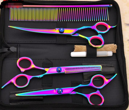 Pet Grooming Scissors Kit