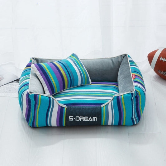 Uplifting Stripped bed for Pet (small)