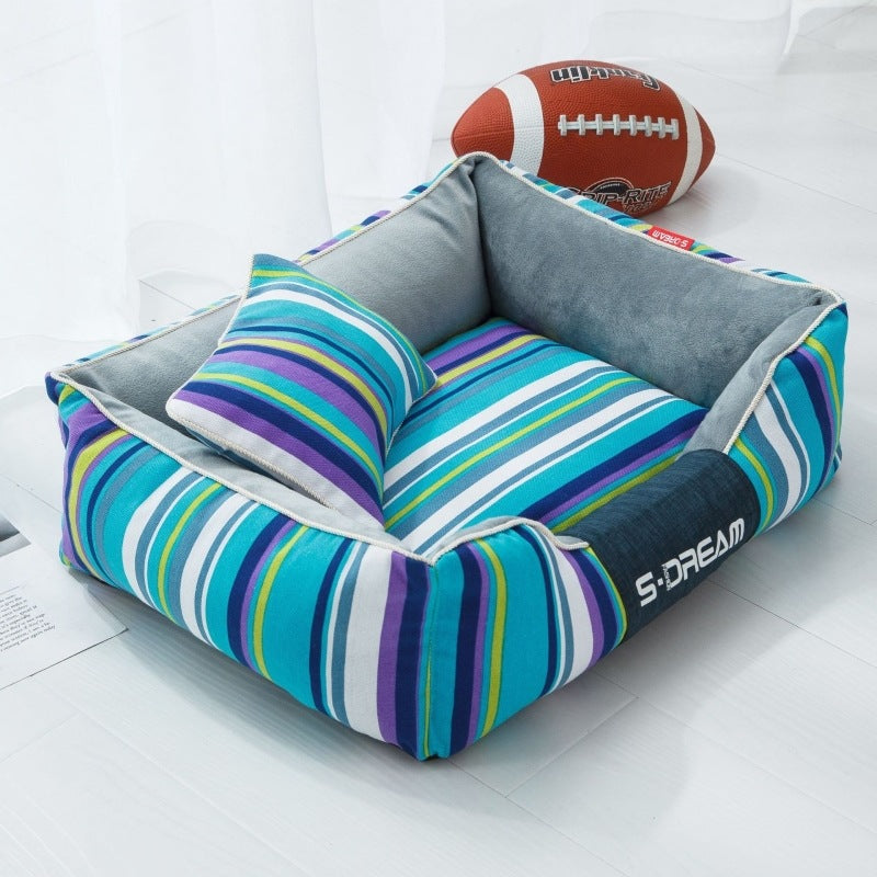 Uplifting Stripped bed for Pet (small)