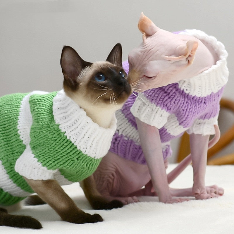 Handmade Warm Cat Sweater
