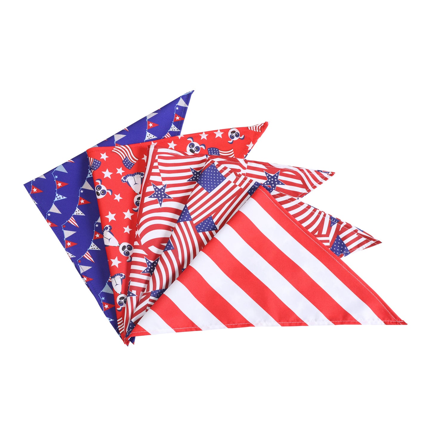 RED, WHITE & BLUE BANDANA