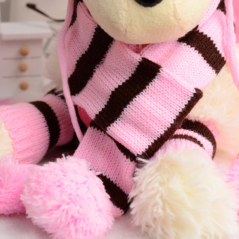 Cute 3pc Hat, Scarf and leg warmers.
