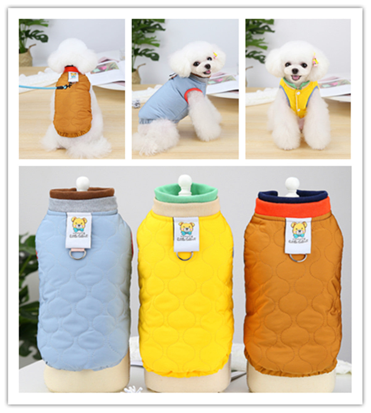 Mulit-color Velvet Vest