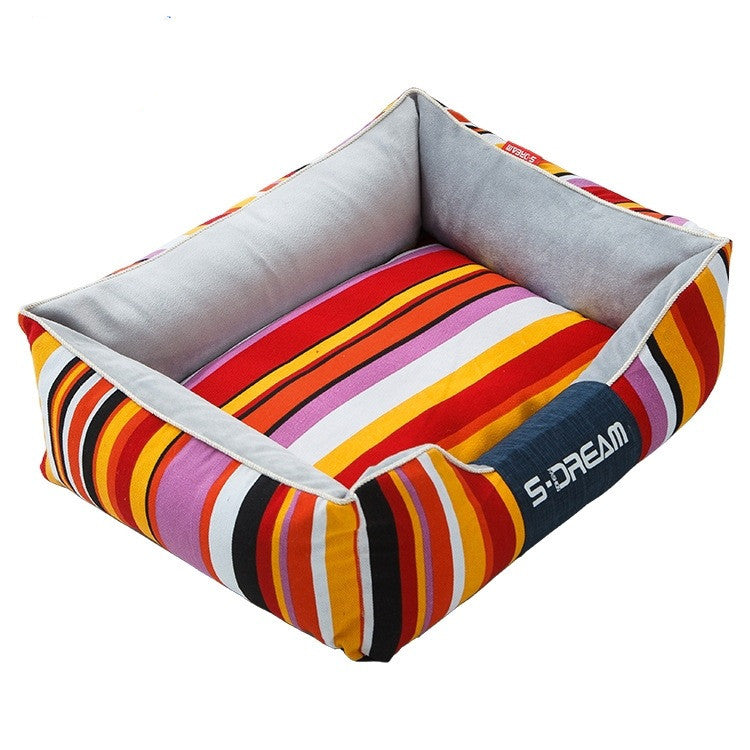 Uplifting Stripped bed for Pet (small)