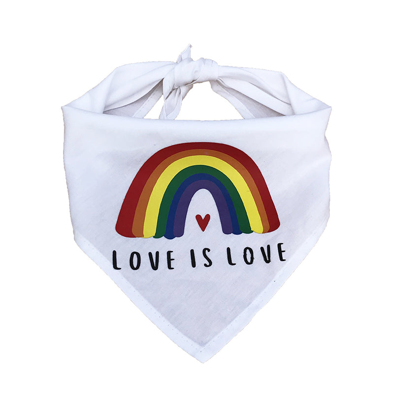 Rainbow Triangle Scarf