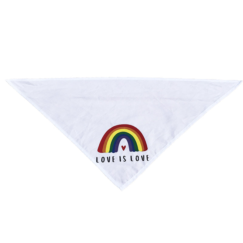 Rainbow Triangle Scarf