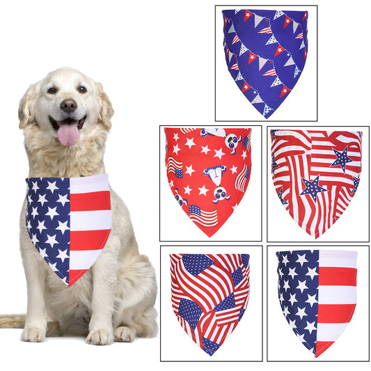 RED, WHITE & BLUE BANDANA