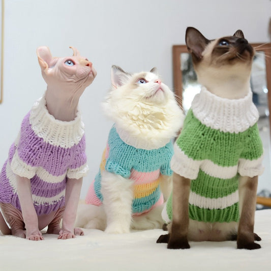 Handmade Warm Cat Sweater